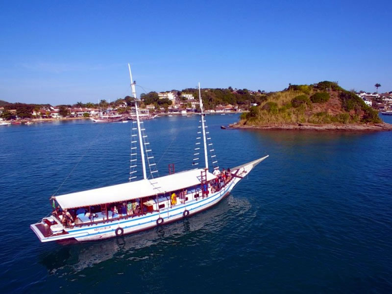 Passeio de Escuna, Búzios RJ